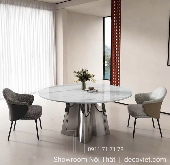 bàn ăn tròn 4 người nhập khẩu