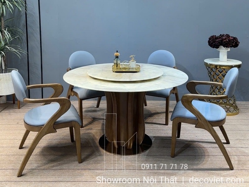 Thiết kế bàn ăn 4 ghế vừa đủ tiện nghi, vừa dễ di chuyển và lắp đặt