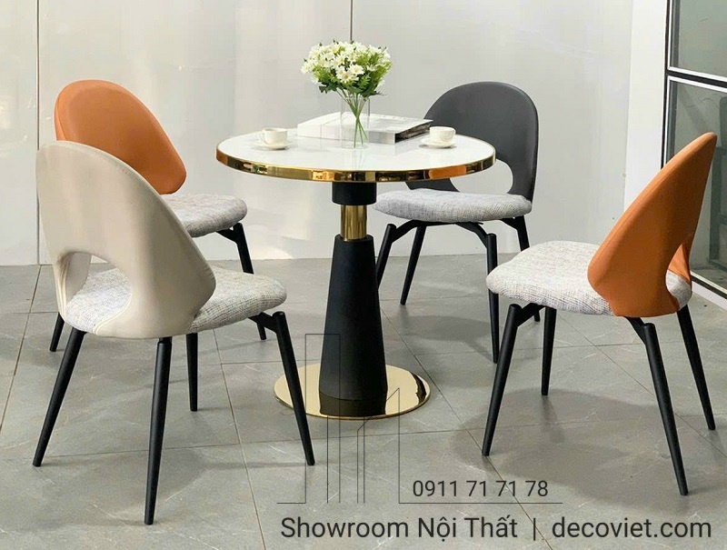 bàn ghế cafe nhập khẩu hiện đại