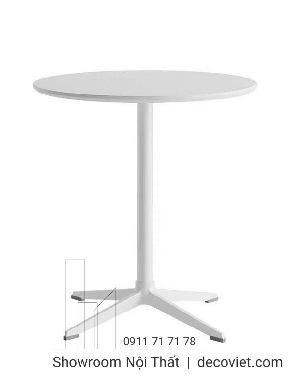 bàn cafe tròn hiện đại