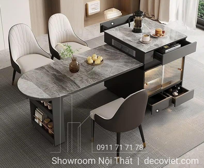 Bàn Đảo Bếp Kết Hợp Bàn Ăn