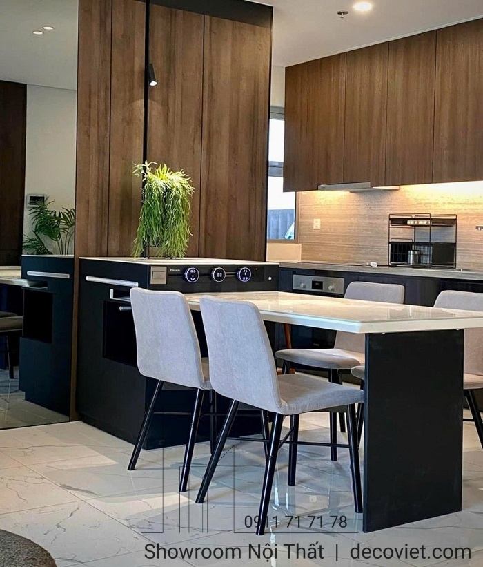 bàn đảo bếp thông minh