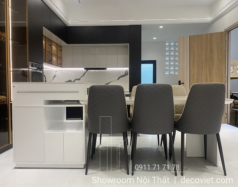 bàn đảo kết hợp bàn ăn