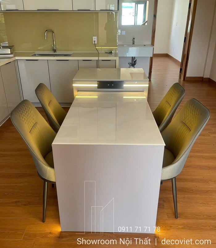 bàn đảo bếp cao cấp cho chung cư và nhà phố