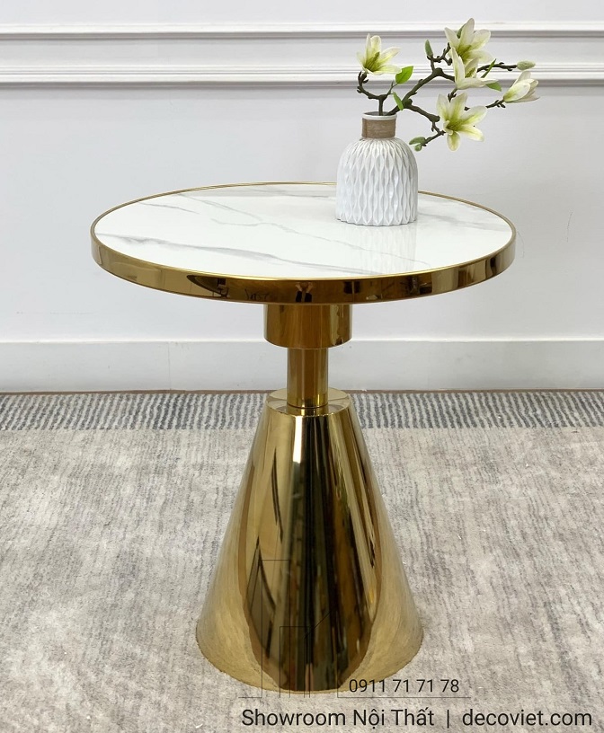 Bàn trang trí phòng khách sang trọng, chất liệu cao cấp