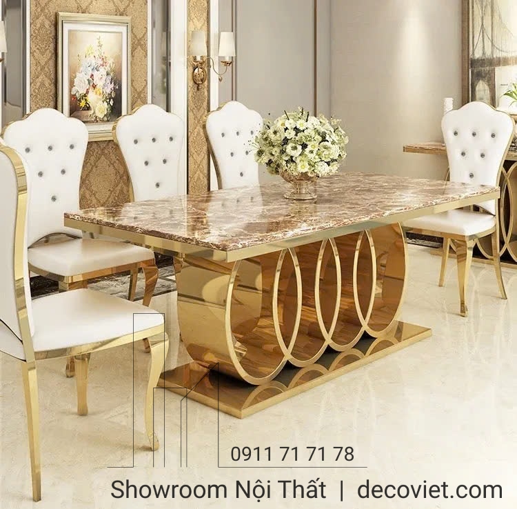 bàn ghế ăn tân cổ điển