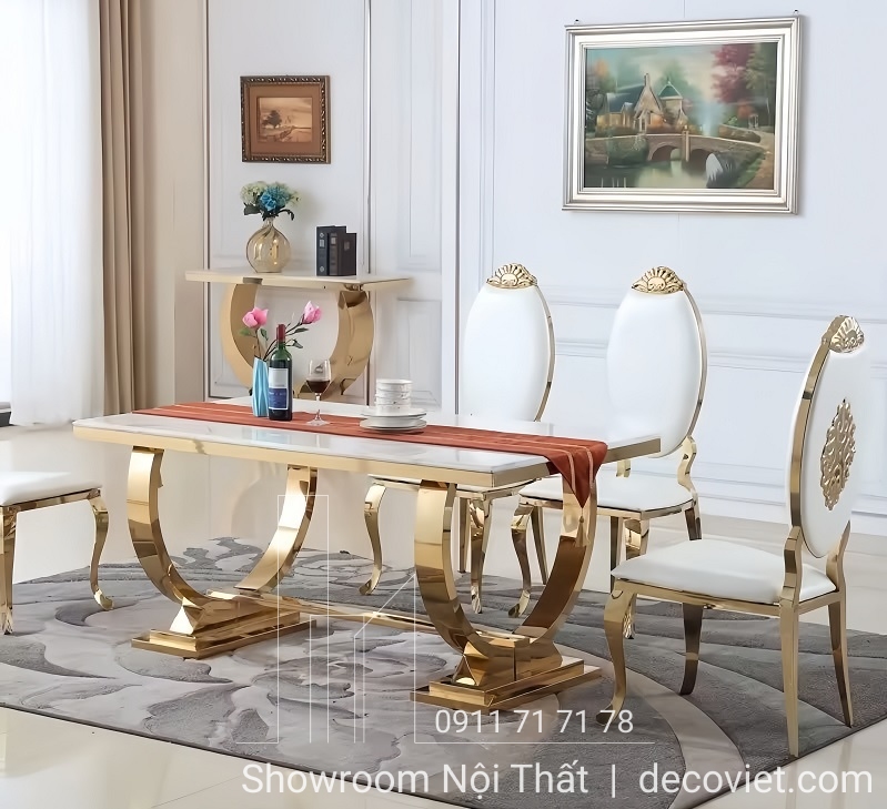 bàn ăn tân cổ điển