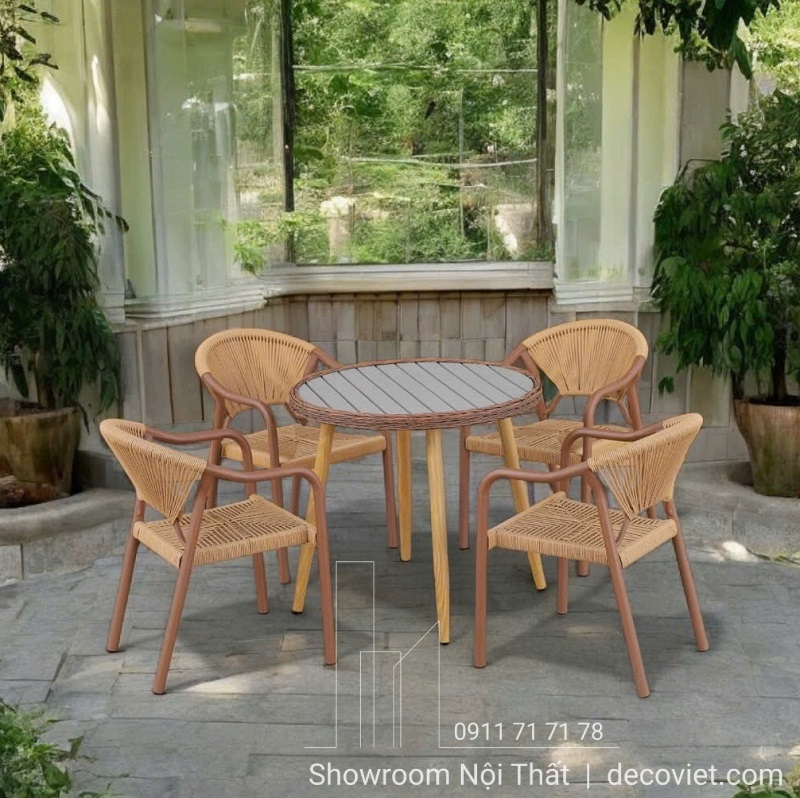 bộ bàn ghế sân vườn giá rẻ