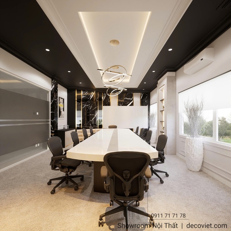 Bàn hội nghị hiện đại cho phòng họp điều hành và tiếp khách