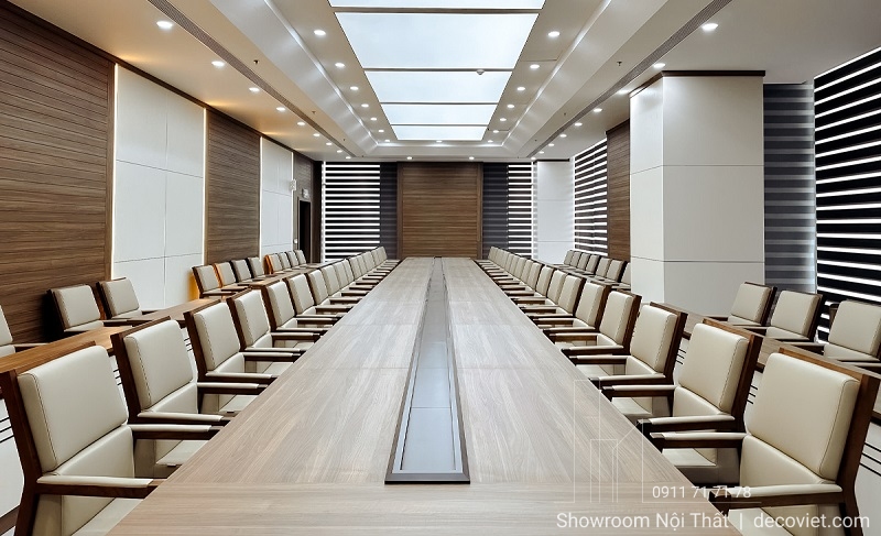 Mẫu bàn họp doanh nghiệp cao cấp 3057S kích thước lớn hiện đại