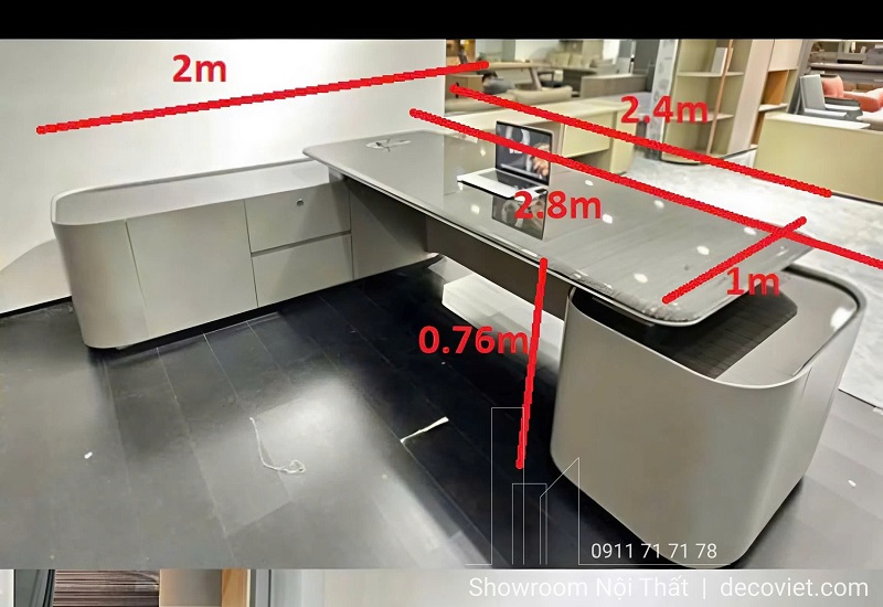 bàn giám đốc làm việc nhập khẩu hiện đại