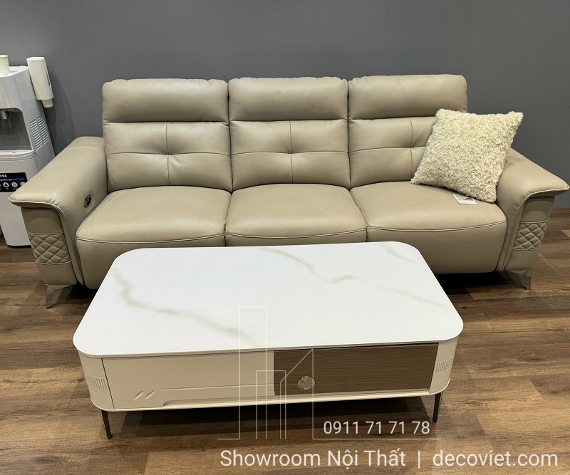 bàn sofa mặt kính hiện đại