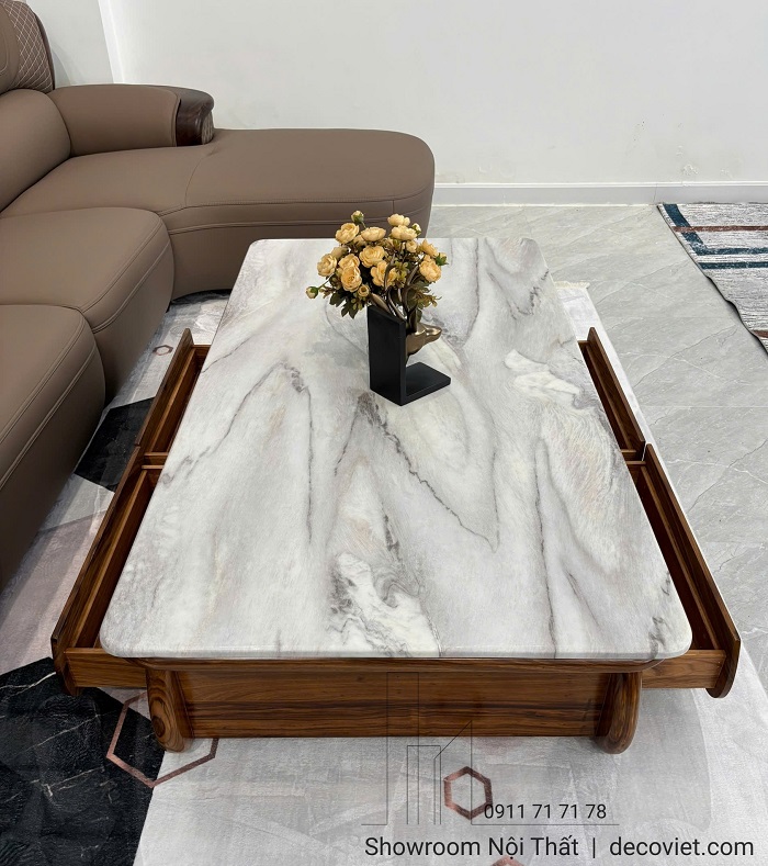 Bàn trà gỗ tự nhiên cao cấp cho phòng khách