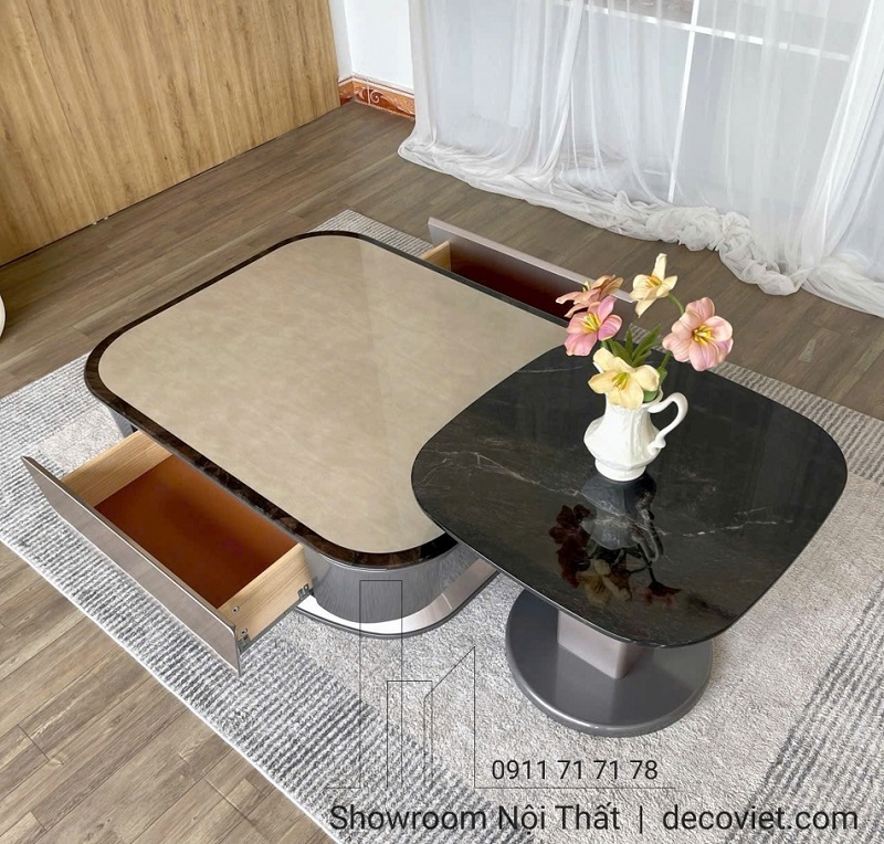 Bàn sofa hiện đại 439S có ngăn kéo tiện ích