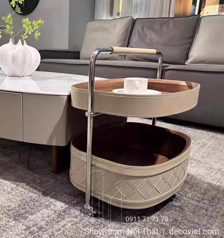 Chi tiết kệ kéo bàn sofa nhập khẩu 443S, tiện dụng và thẩm mỹ