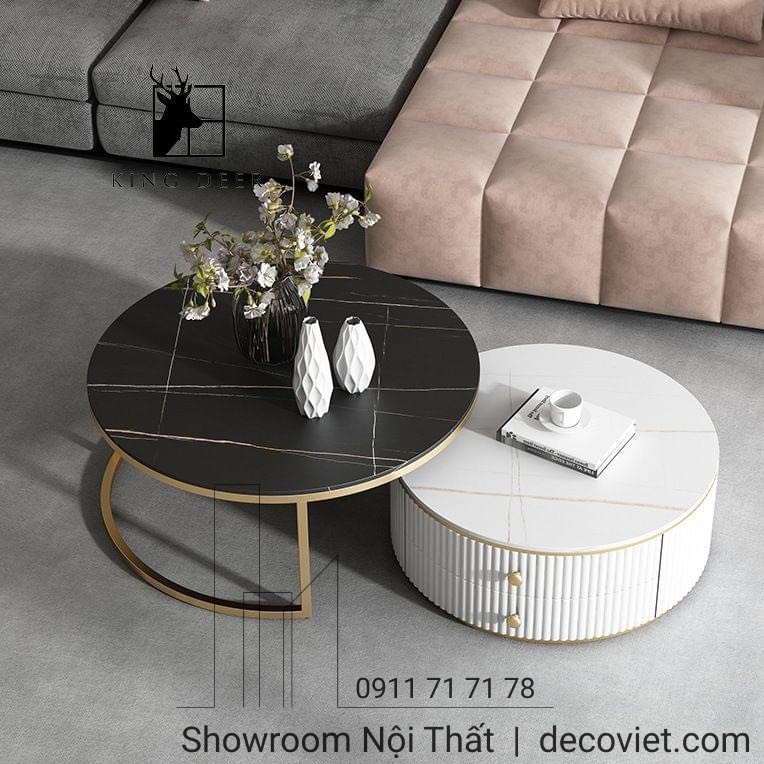 bàn trà đôi hiện đại