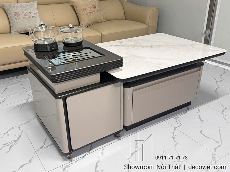 Bàn trà thông minh tối ưu không gian phòng khách