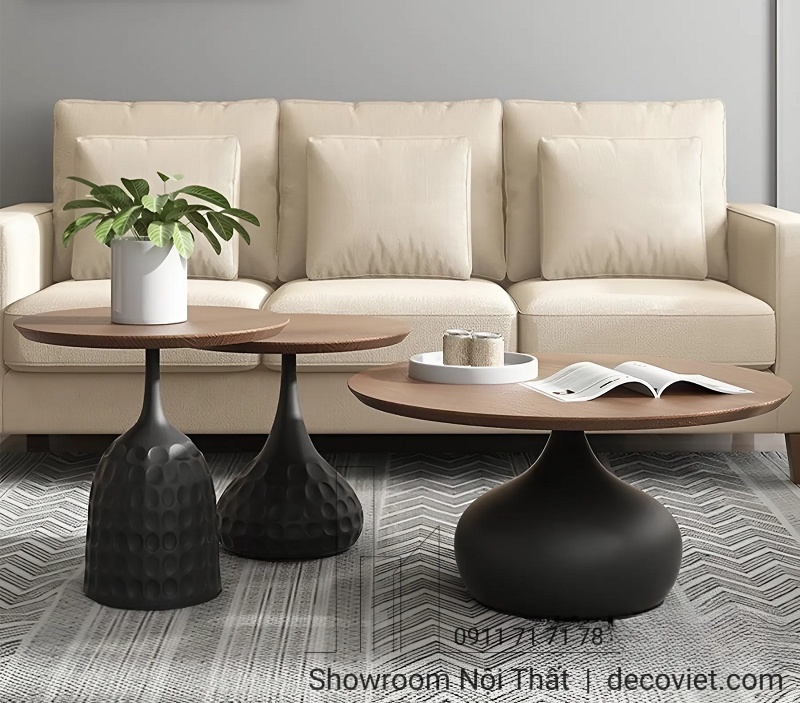 bàn nhỏ decor hiện đại