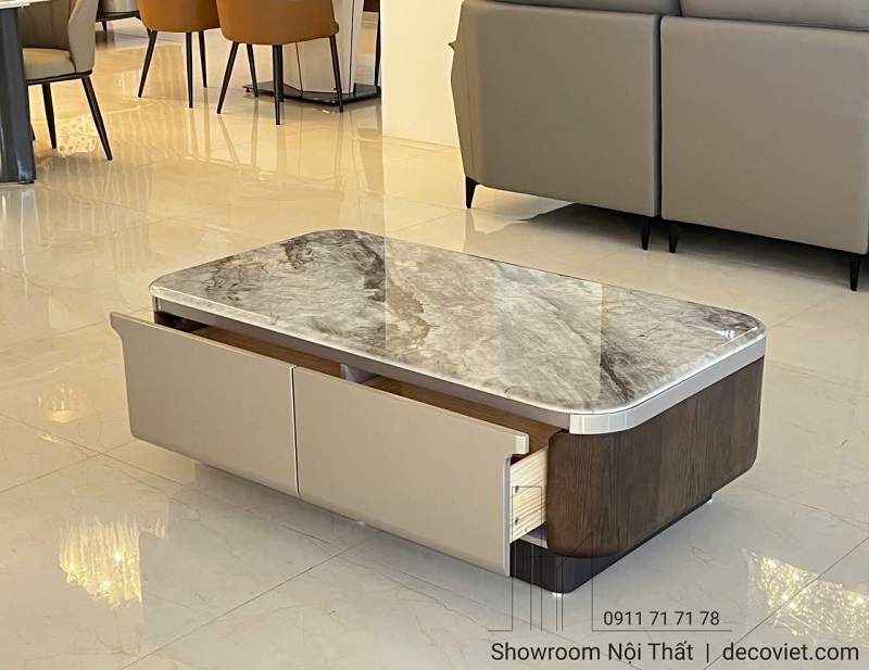 Bàn trà 70T có ngăn kéo tiện dụng – mẫu mới tại DecoViet