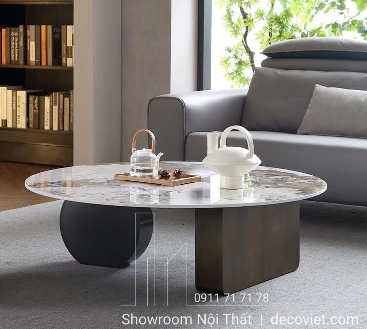 bàn sofa nhập khẩu mặt đá