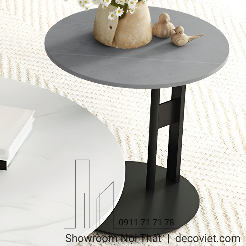 bàn trà mặt đá hiện đại