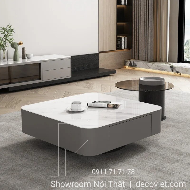 bàn trà mặt đá cao cấp