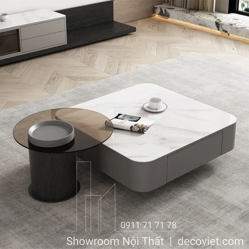 bàn trà sofa mặt đá