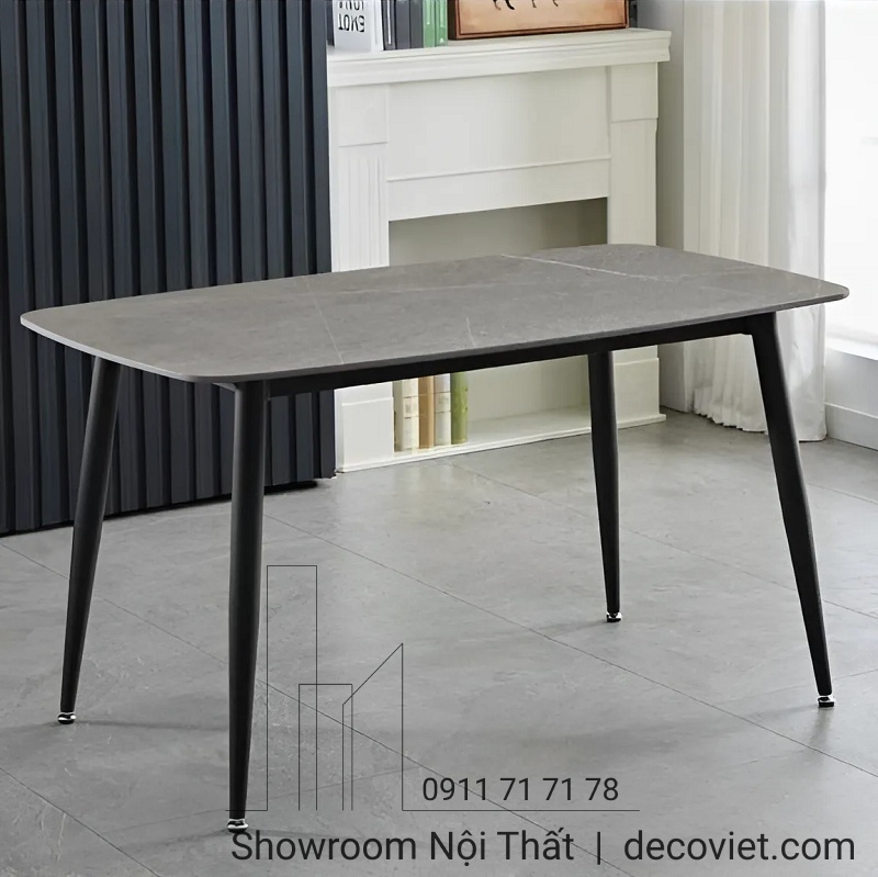 bộ bàn ăn 4 ghế mặt đá