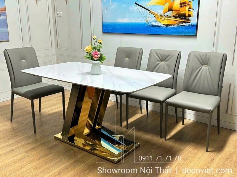 bàn ăn 4 ghế hiện đại