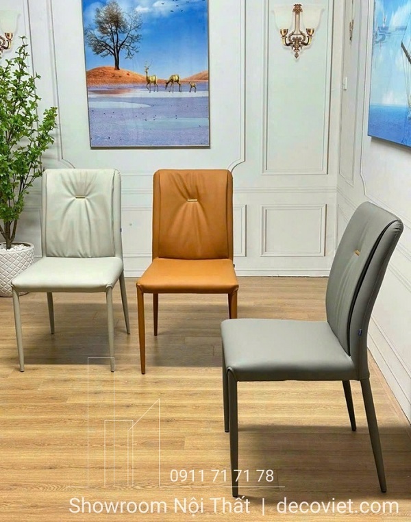 ghế ăn bọc da cao cấp