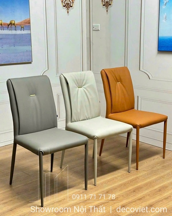 ghế ăn bọc da hiện đại