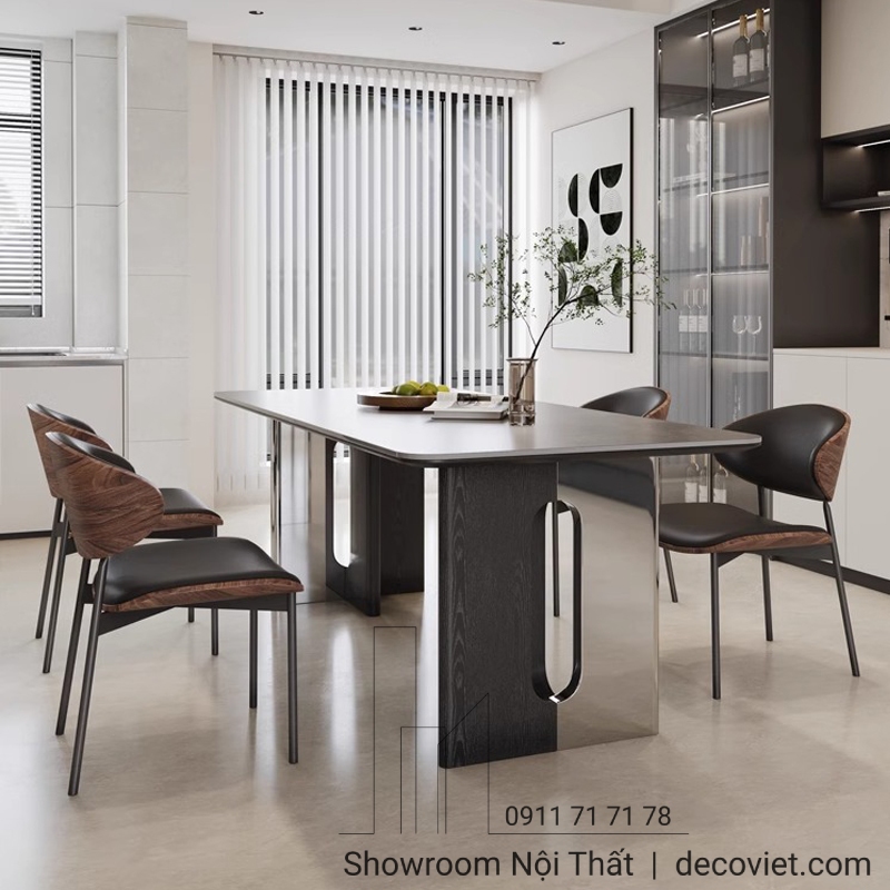bộ bàn ăn 4 ghế nhập khẩu