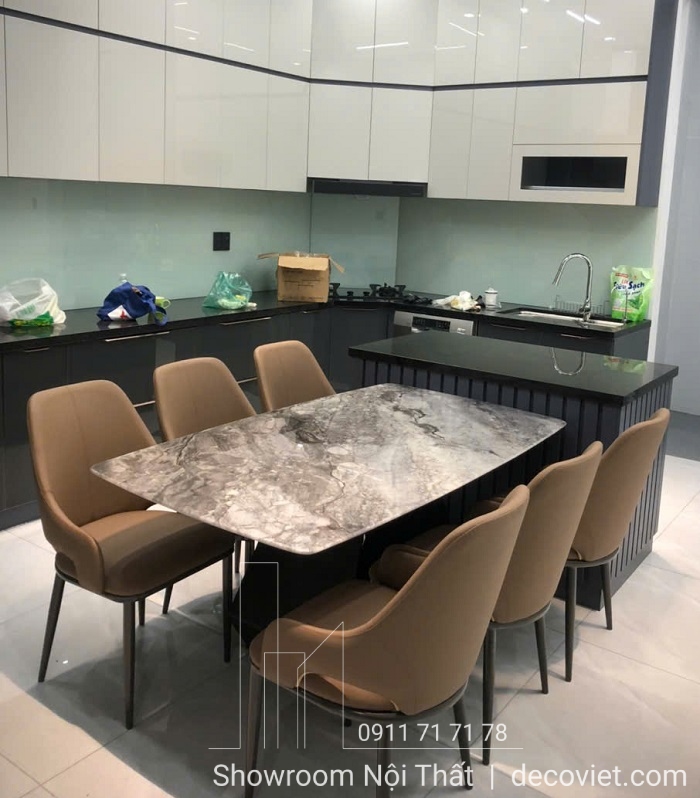 bộ bàn ăn 6 ghế hiện đại