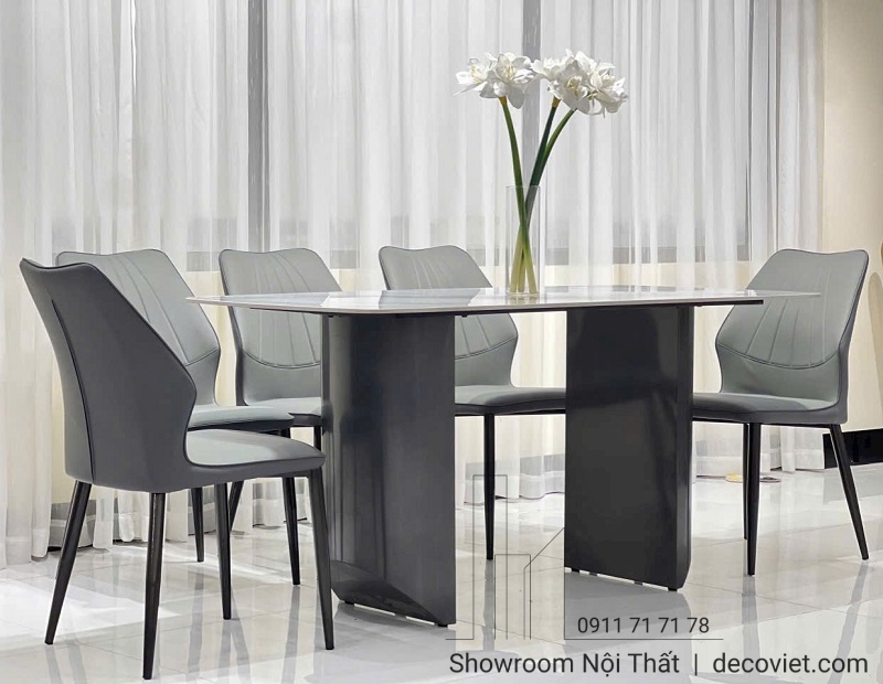 bộ bàn ăn 6 ghế hiện đại