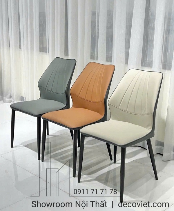 ghế ăn bọc da hiện đại