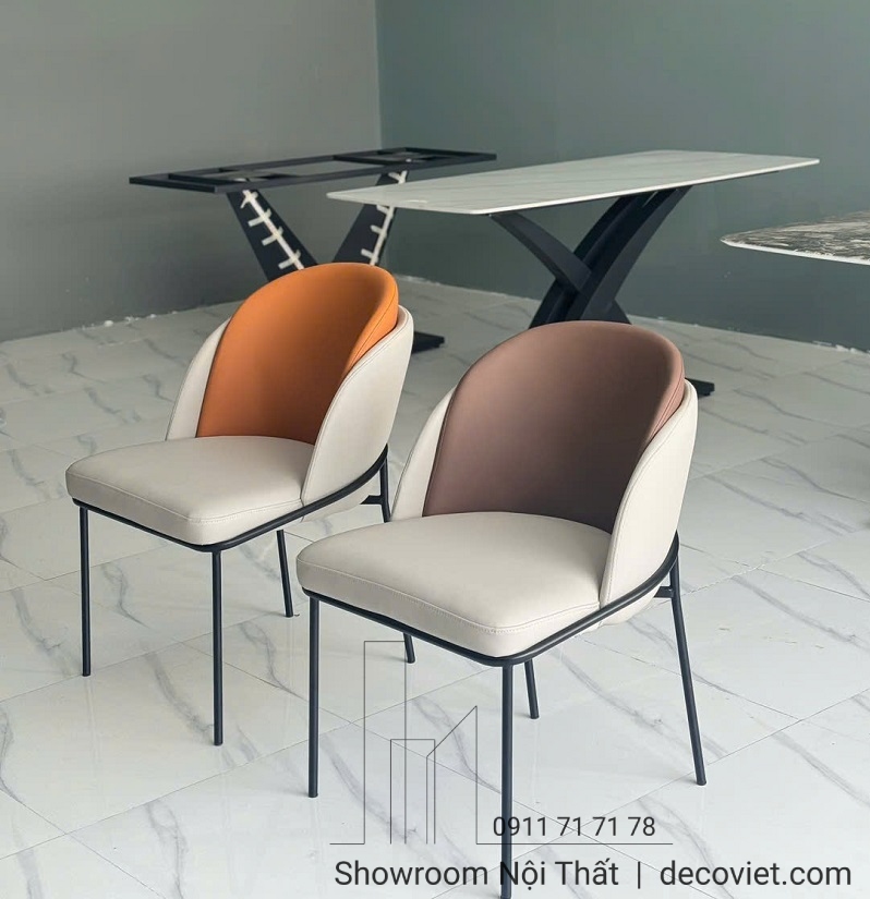 ghế ăn bọc da hiện đại
