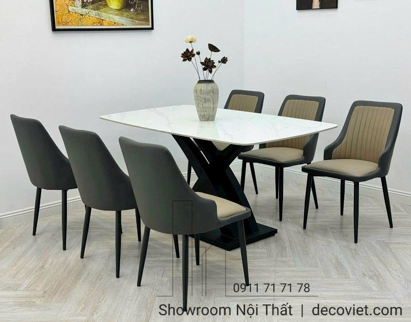 bộ bàn ăn 6 người giá rẻ