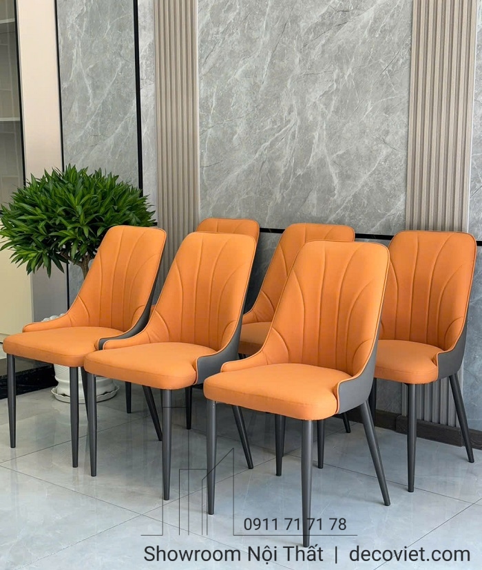 ghế ăn bọc da hiện đại
