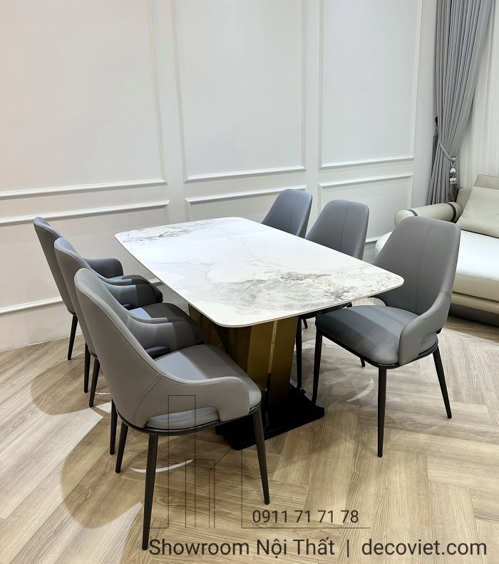 bộ bàn ăn 6 ghế giá rẻ