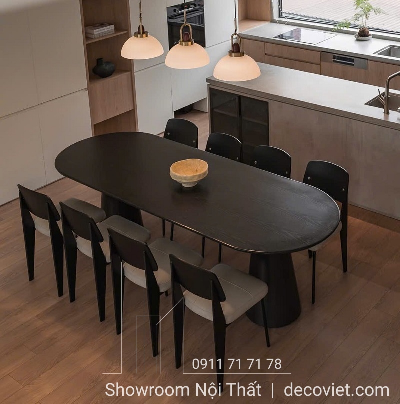 bộ bàn ăn gỗ 8 ghế