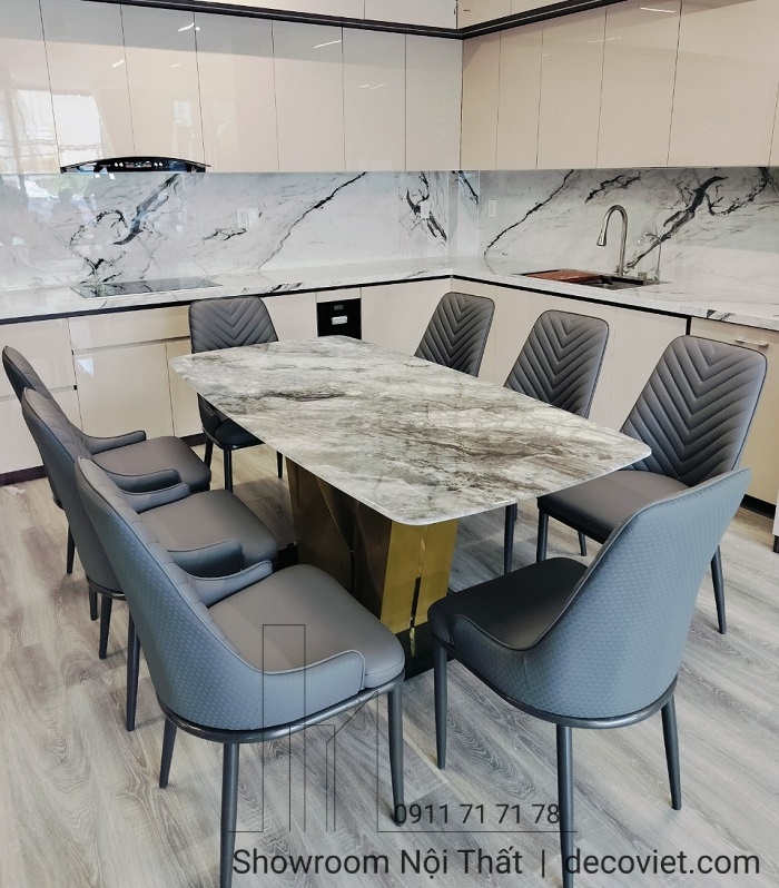 bàn ăn 8 ghế giá rẻ