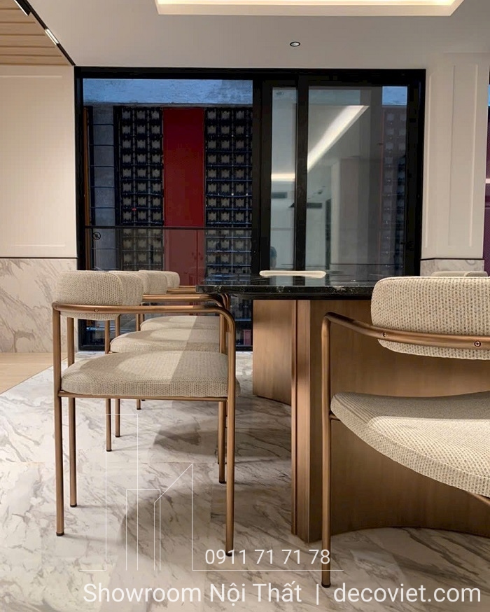 bộ bàn ăn 8 người cao cấp