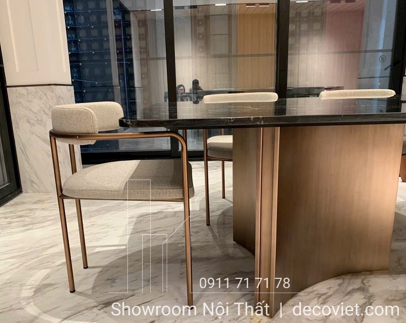 bộ bàn ăn 8 ghế nhập khẩu