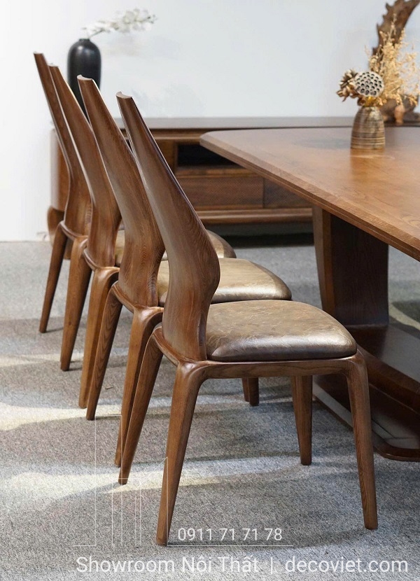 bàn ăn gỗ 8 ghế cao cấp