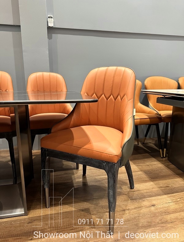 ghế bàn ăn bọc da cao cấp