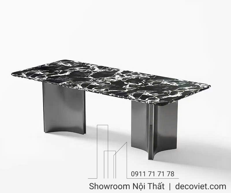 bàn ăn 4 ghế mặt đá