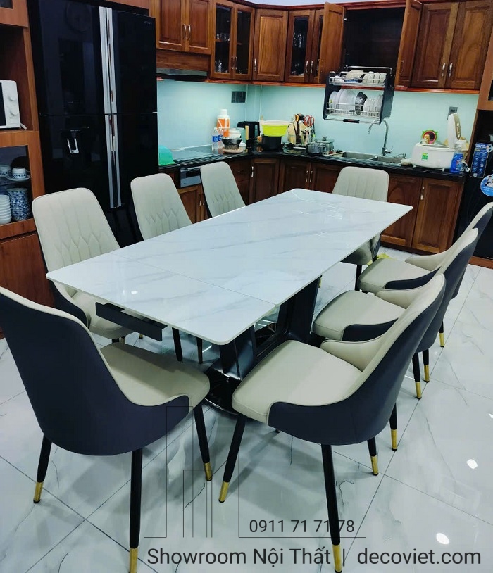 bàn ăn 12 ghế giá rẻ