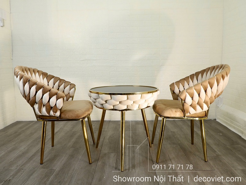 bộ bàn ghế cafe phù hợp với mọi thiết kế nội thất khác