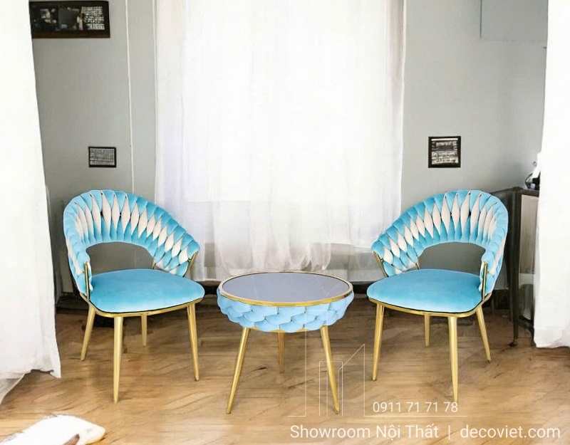 bàn ghế quán cafe hiện đại