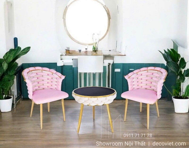 bàn ghế cafe nhập khẩu hiện đại